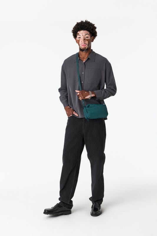 The Compactible Backpack in Deep Teal - Image 7