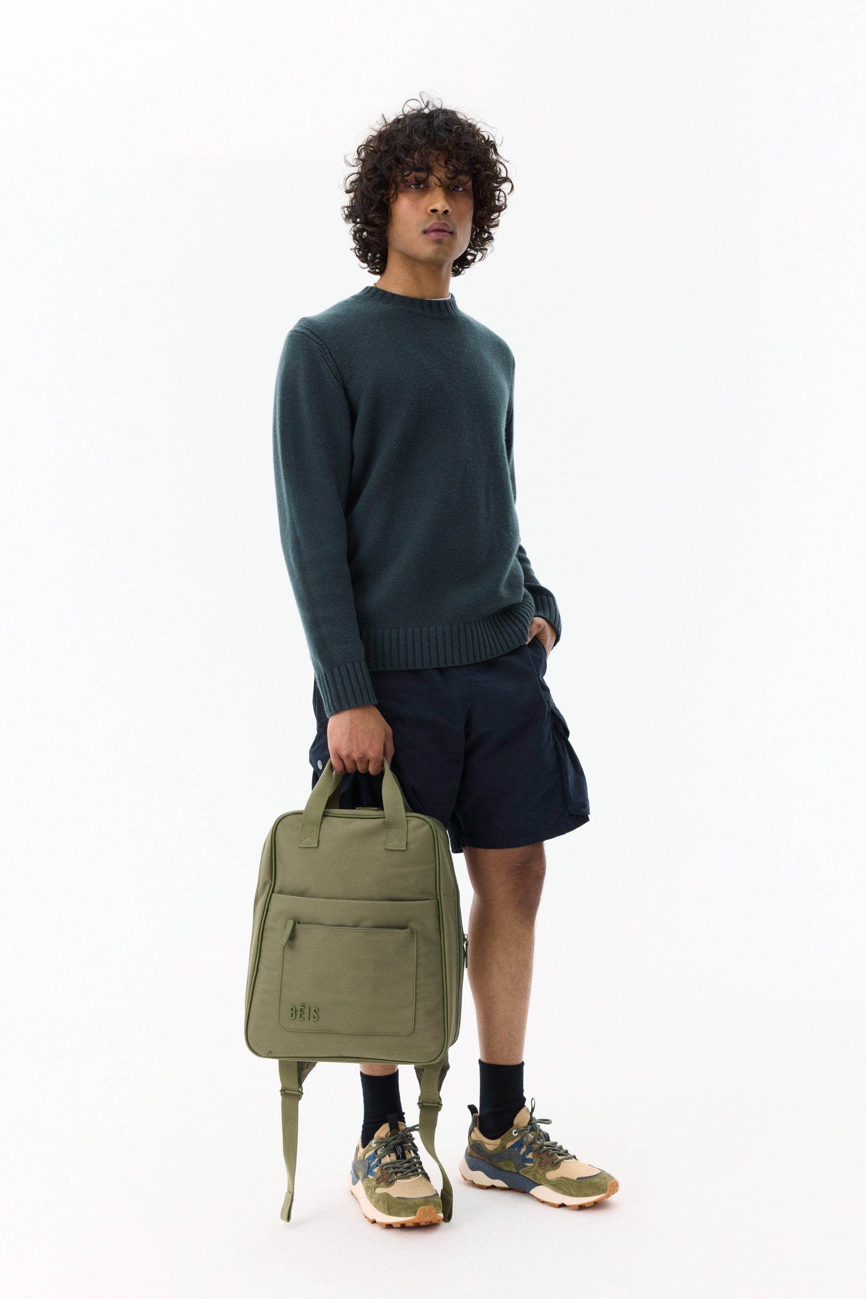 The Expandable Backpack in Olive - Image 7