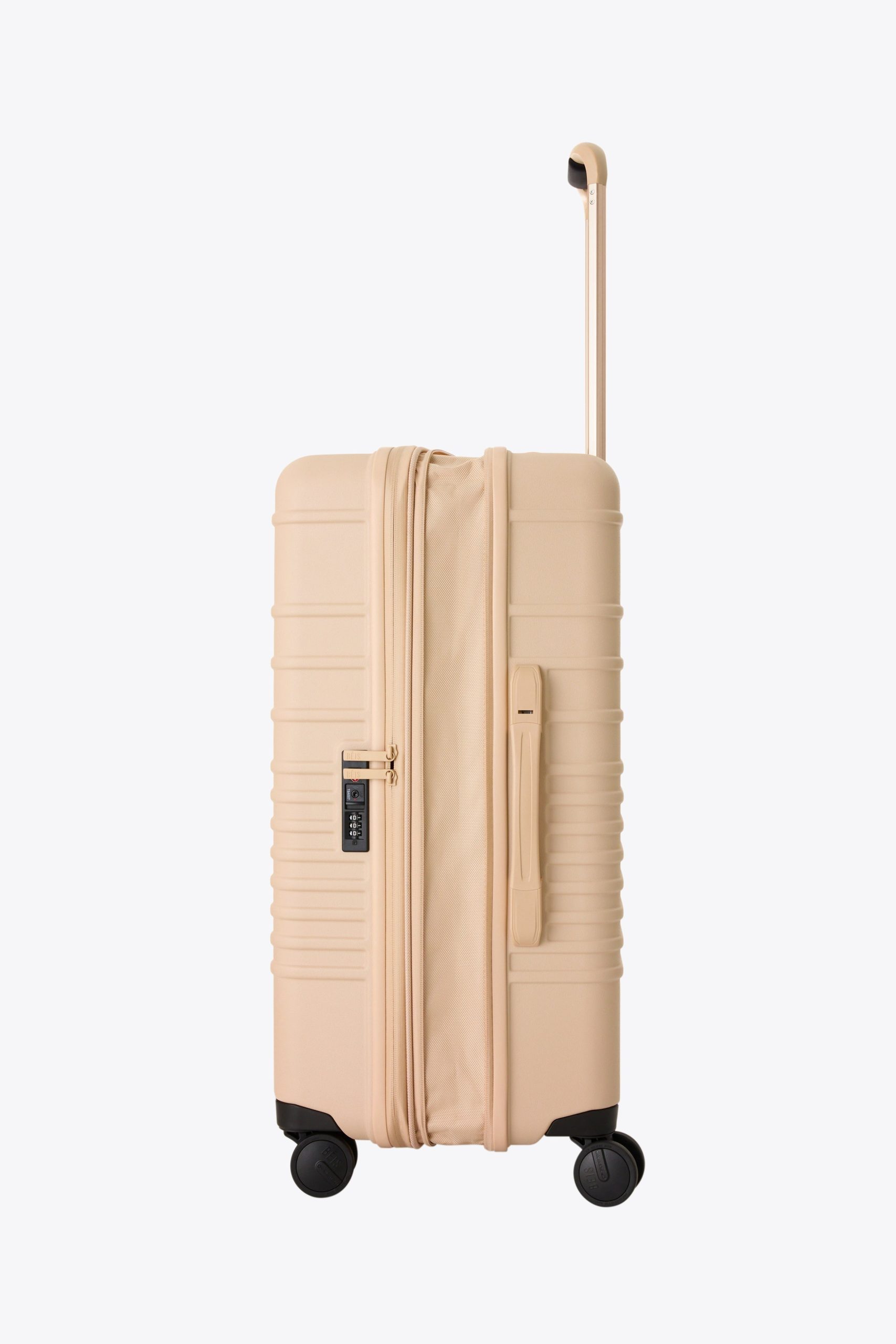 The Medium Check-In Roller in Beige - Image 7