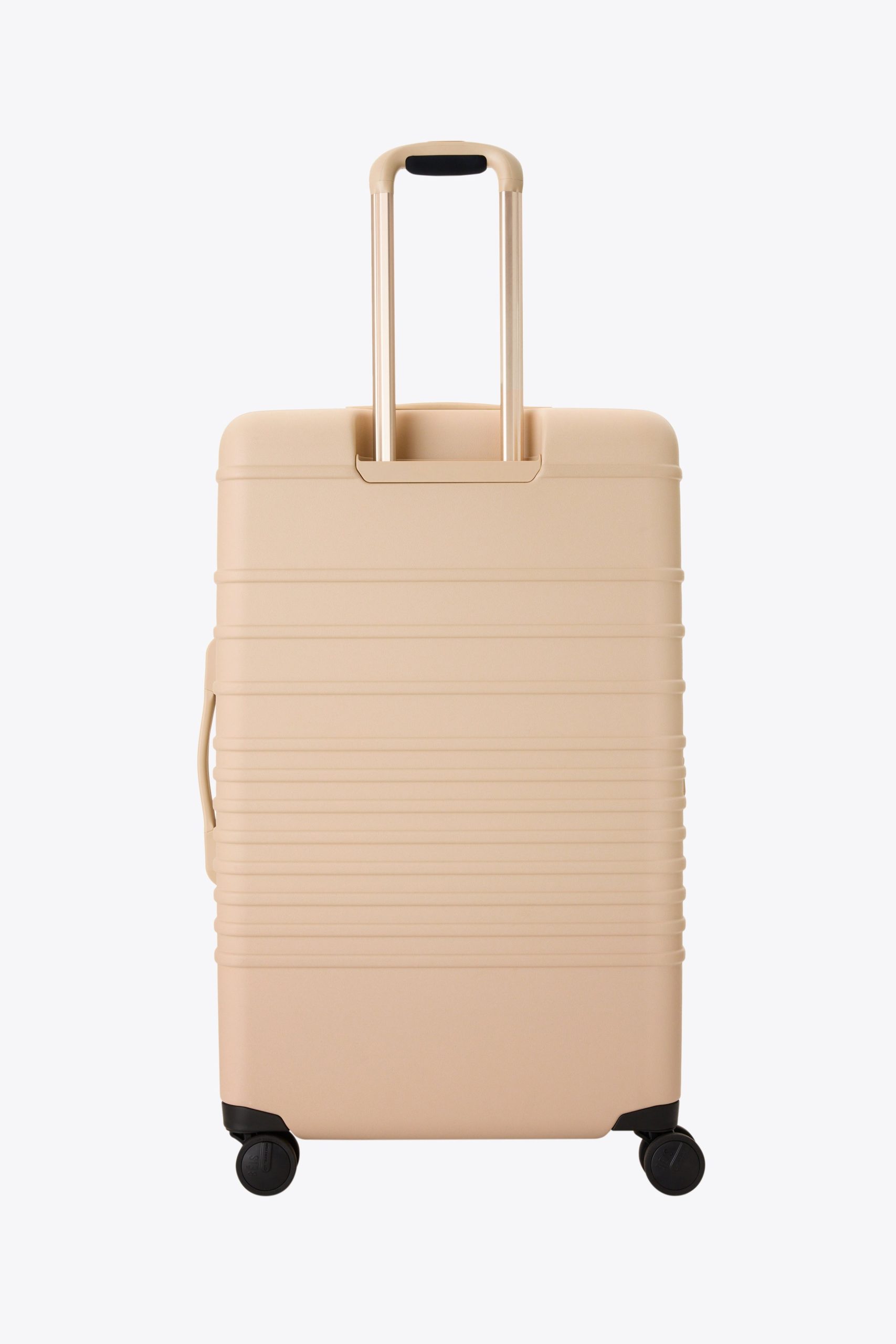 The Large Check-In Roller in Beige - Image 4