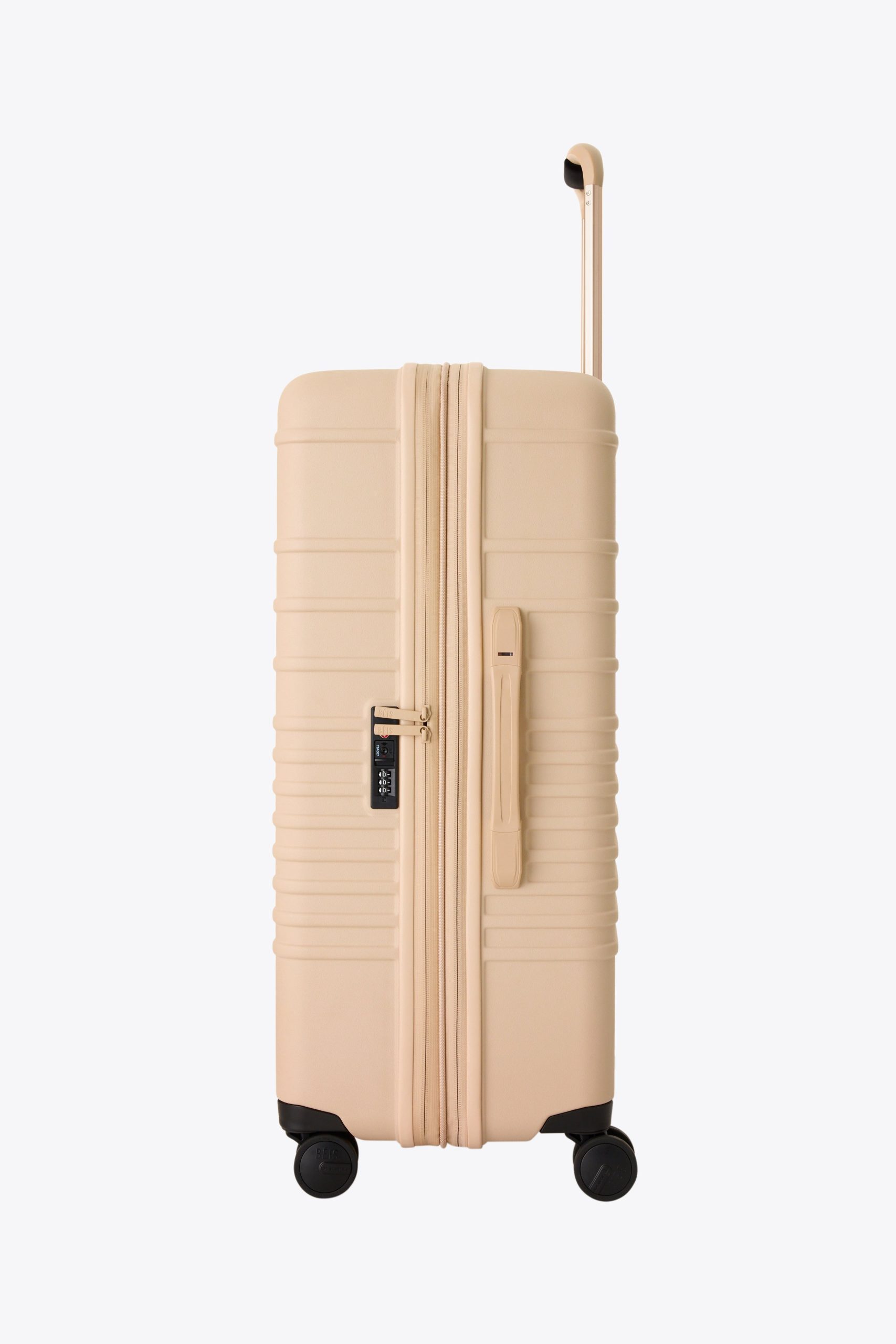 The Large Check-In Roller in Beige - Image 7