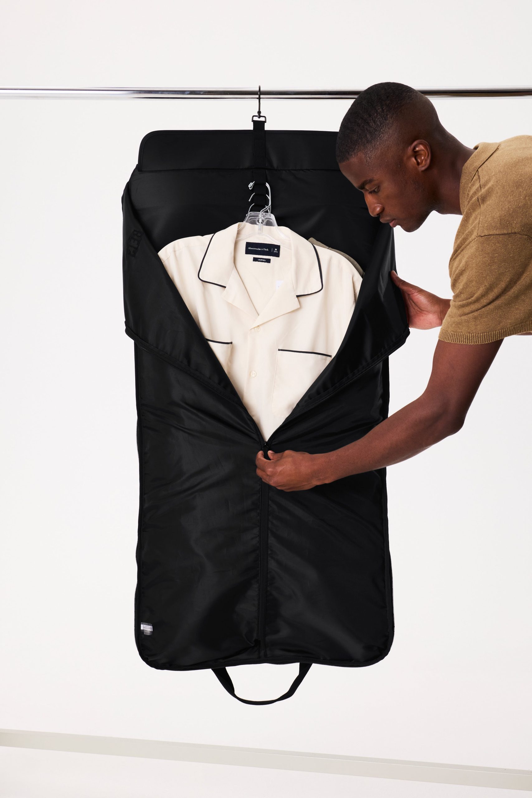 The Garment Duffle Bag in Black - Image 6