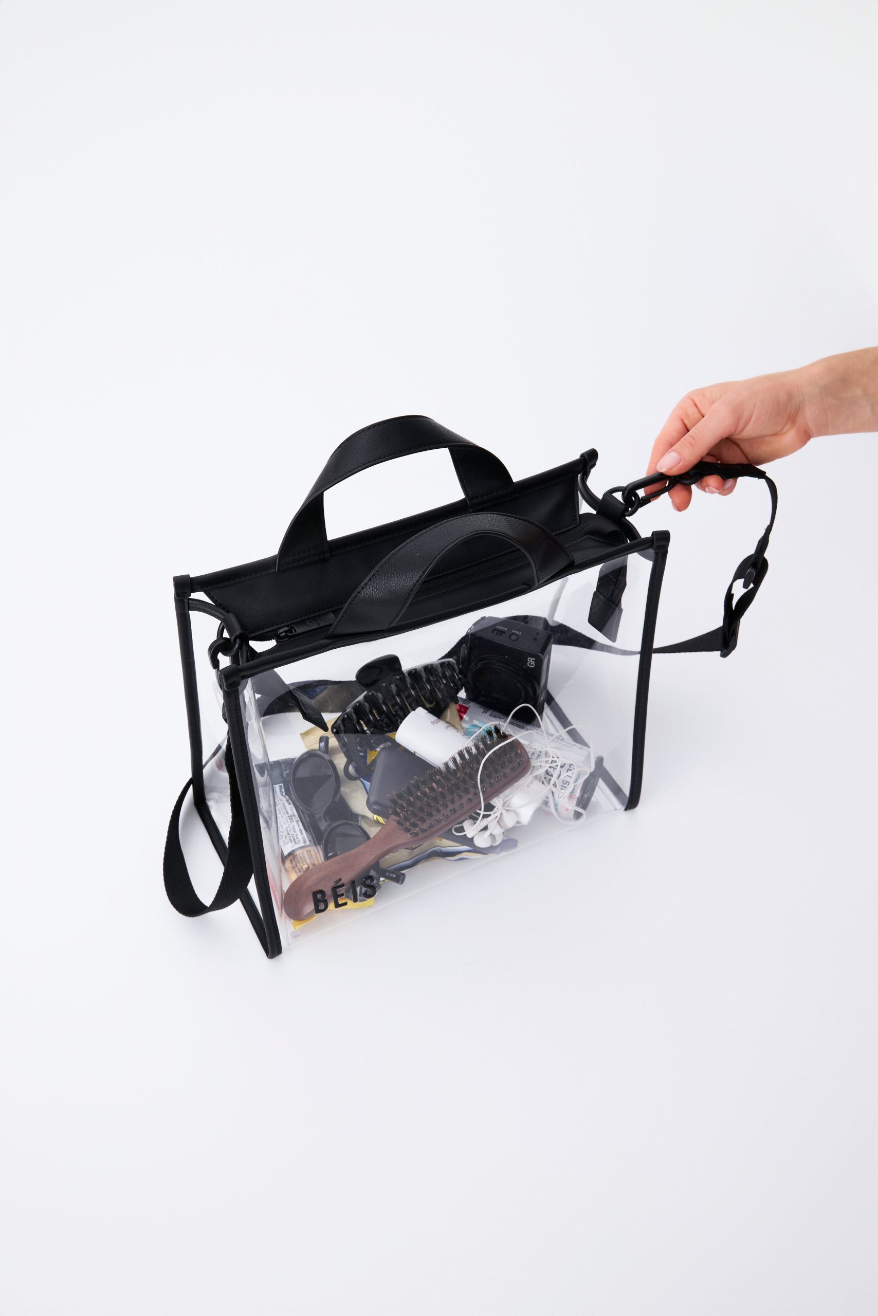 The Stadium Tote in Black - Image 5