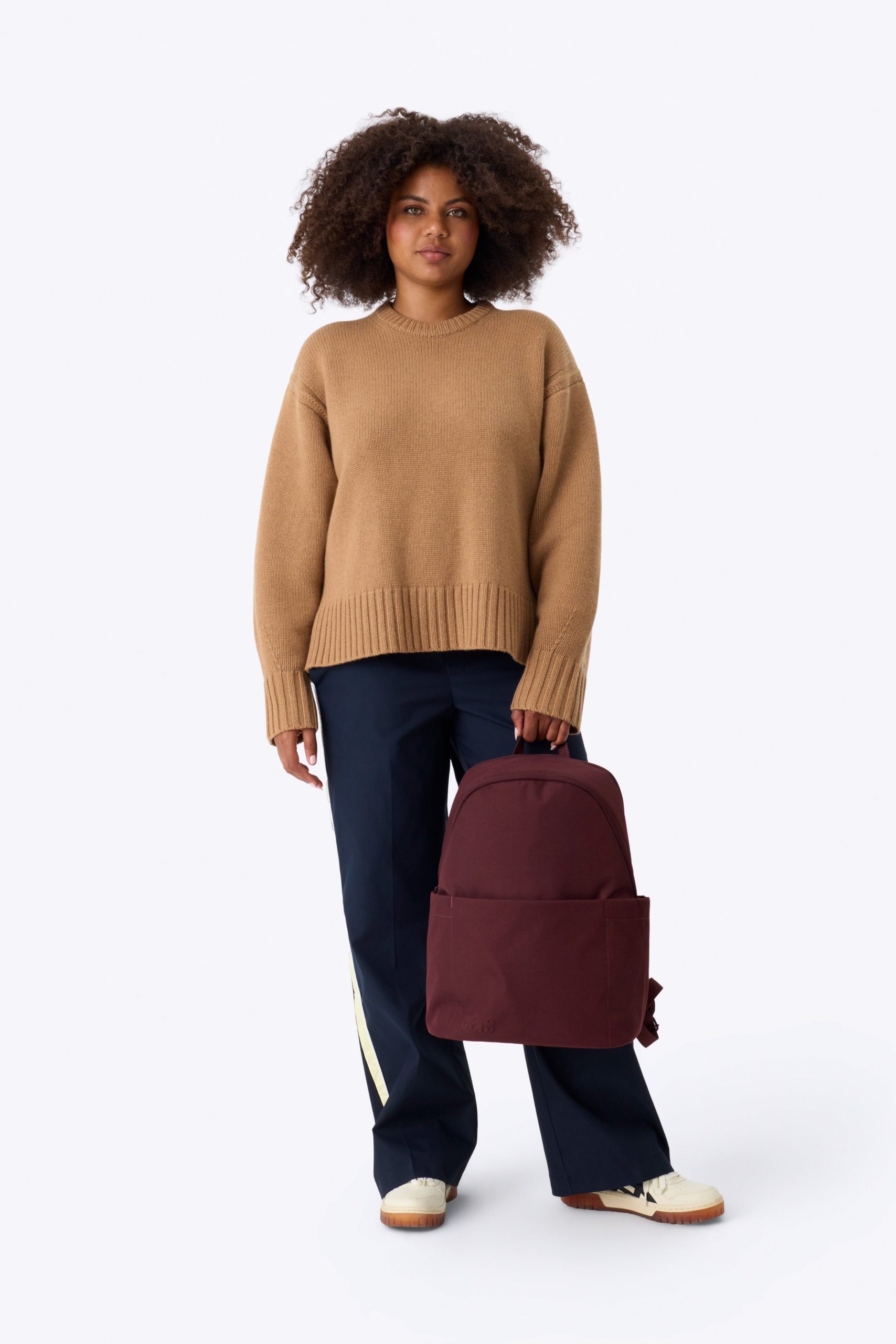 The Classic Backpack in Burgundy - Image 5