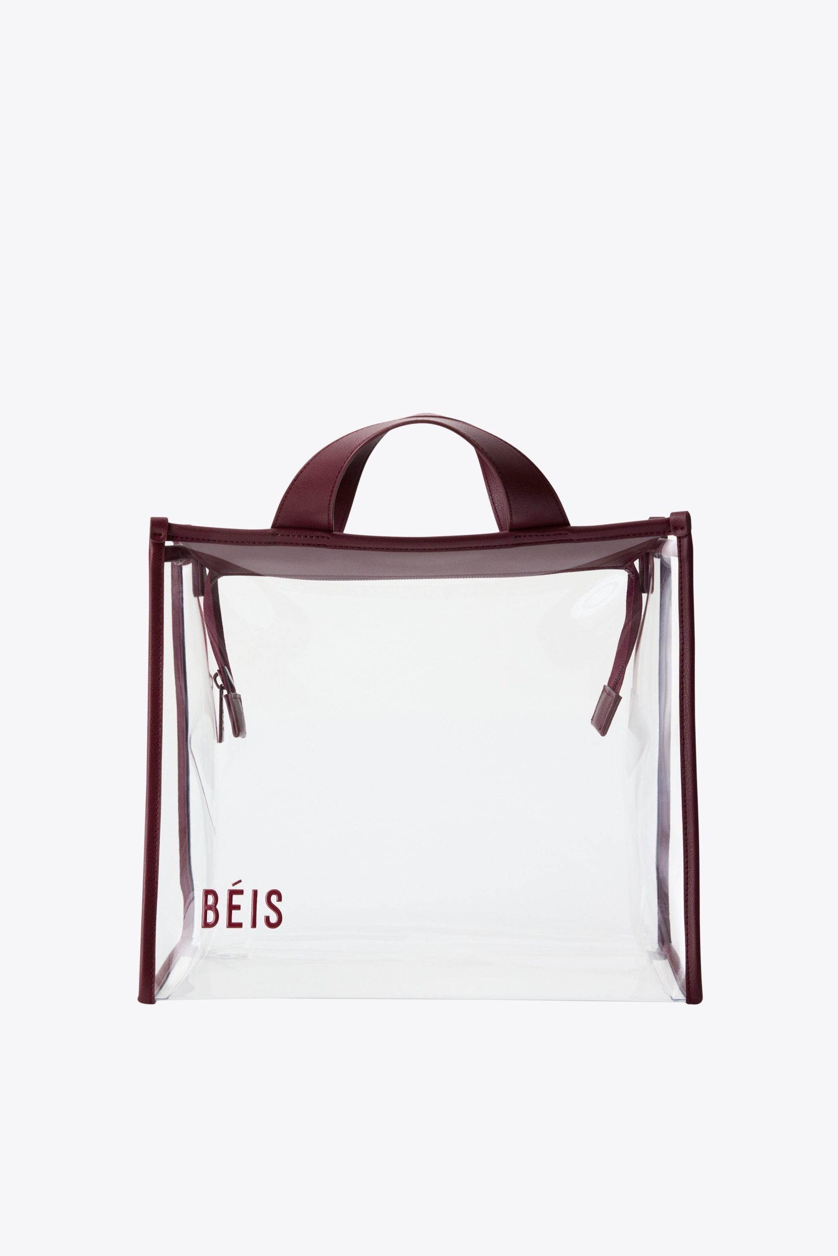 The Stadium Tote in Burgundy - Image 5
