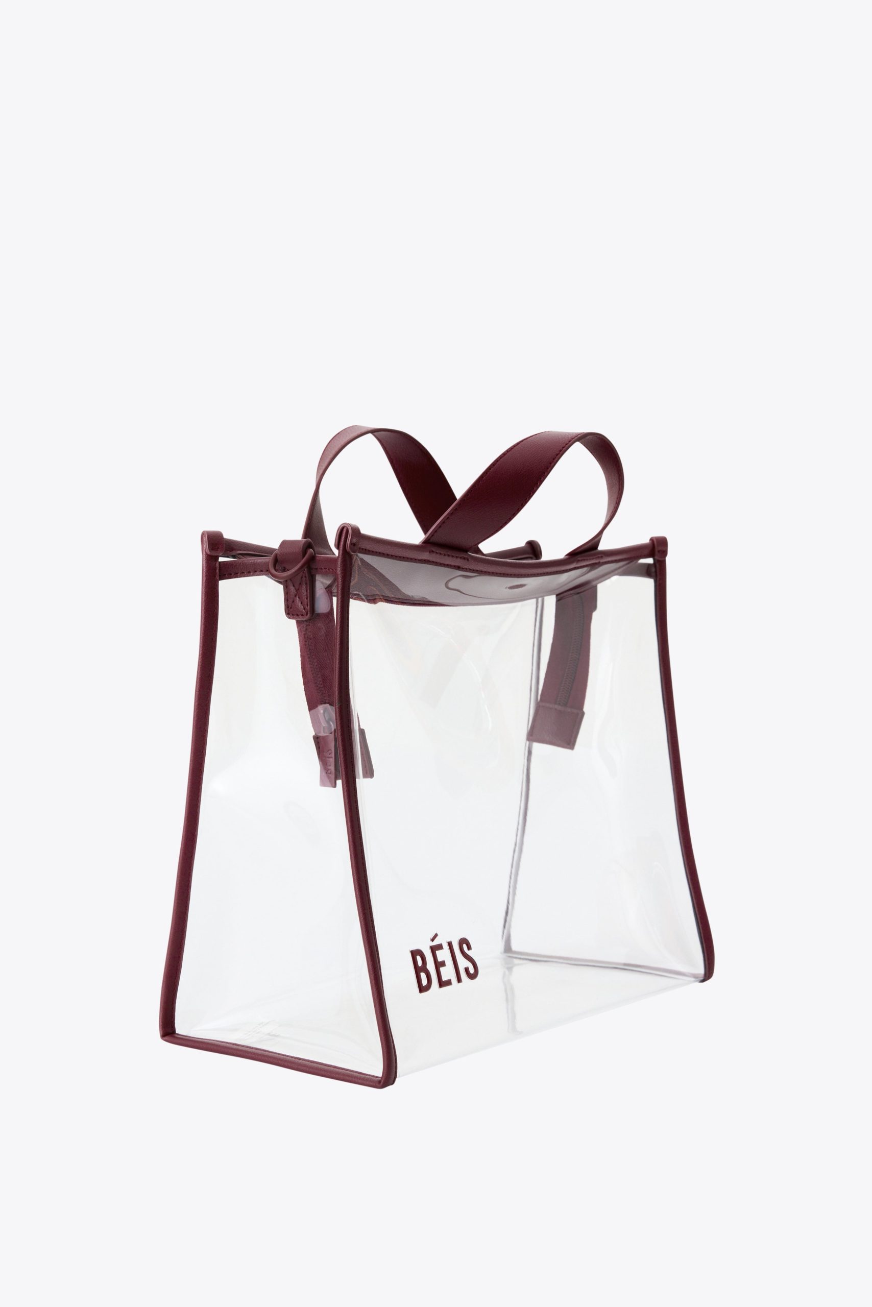 The Stadium Tote in Burgundy - Image 4