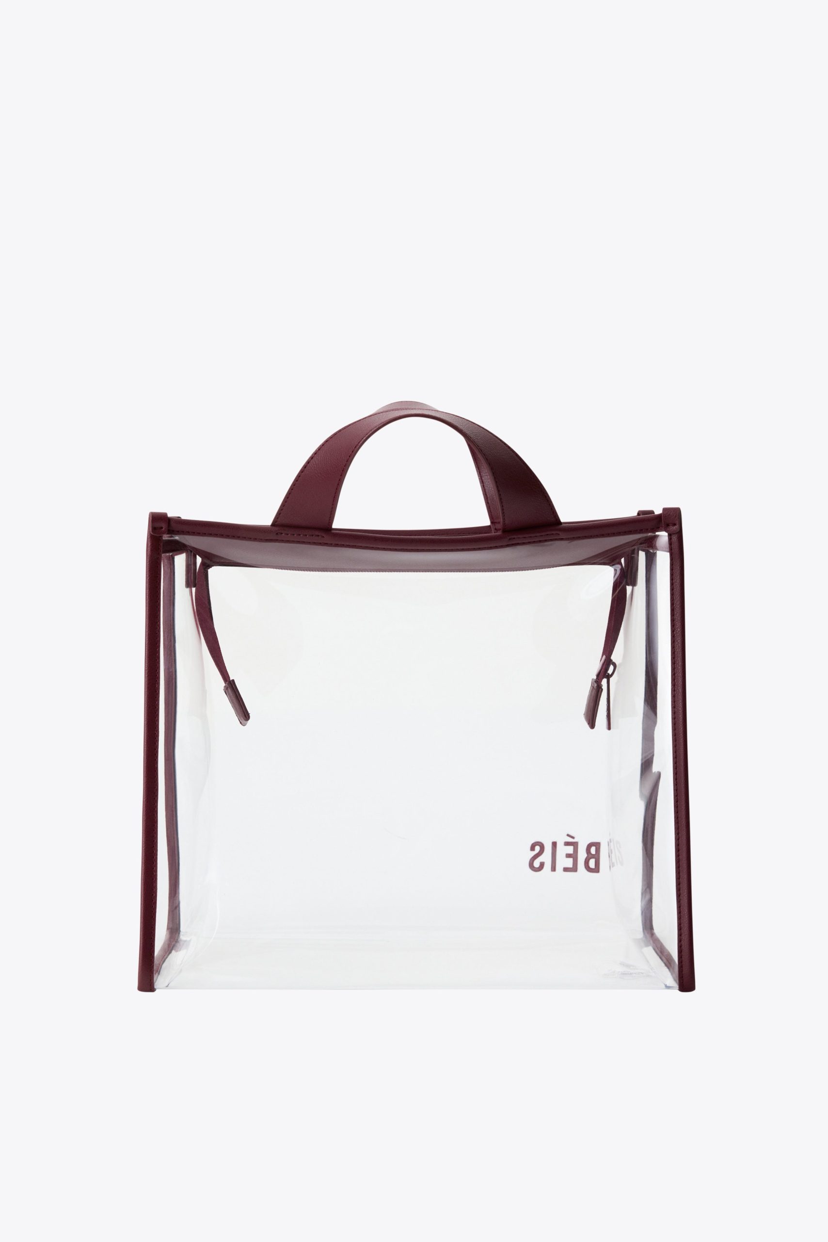 The Stadium Tote in Burgundy - Image 6