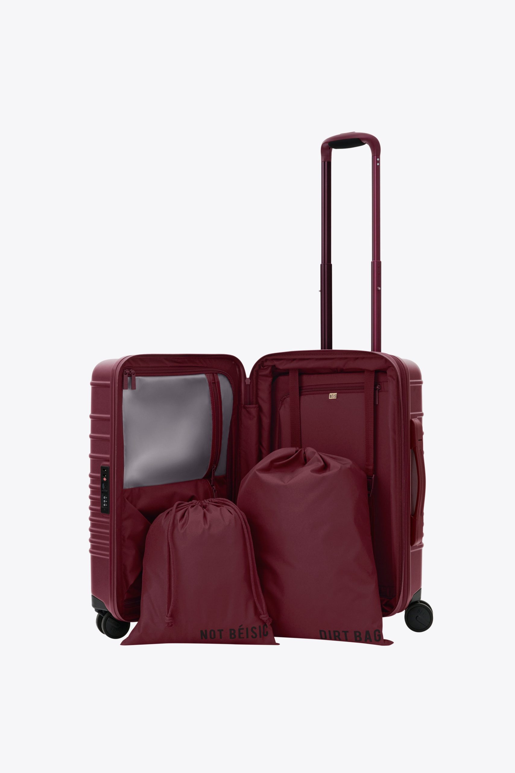 The Carry-On Roller in Burgundy - Image 4