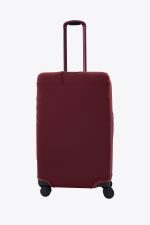 The Medium Check-In Luggage Cover in Burgundy