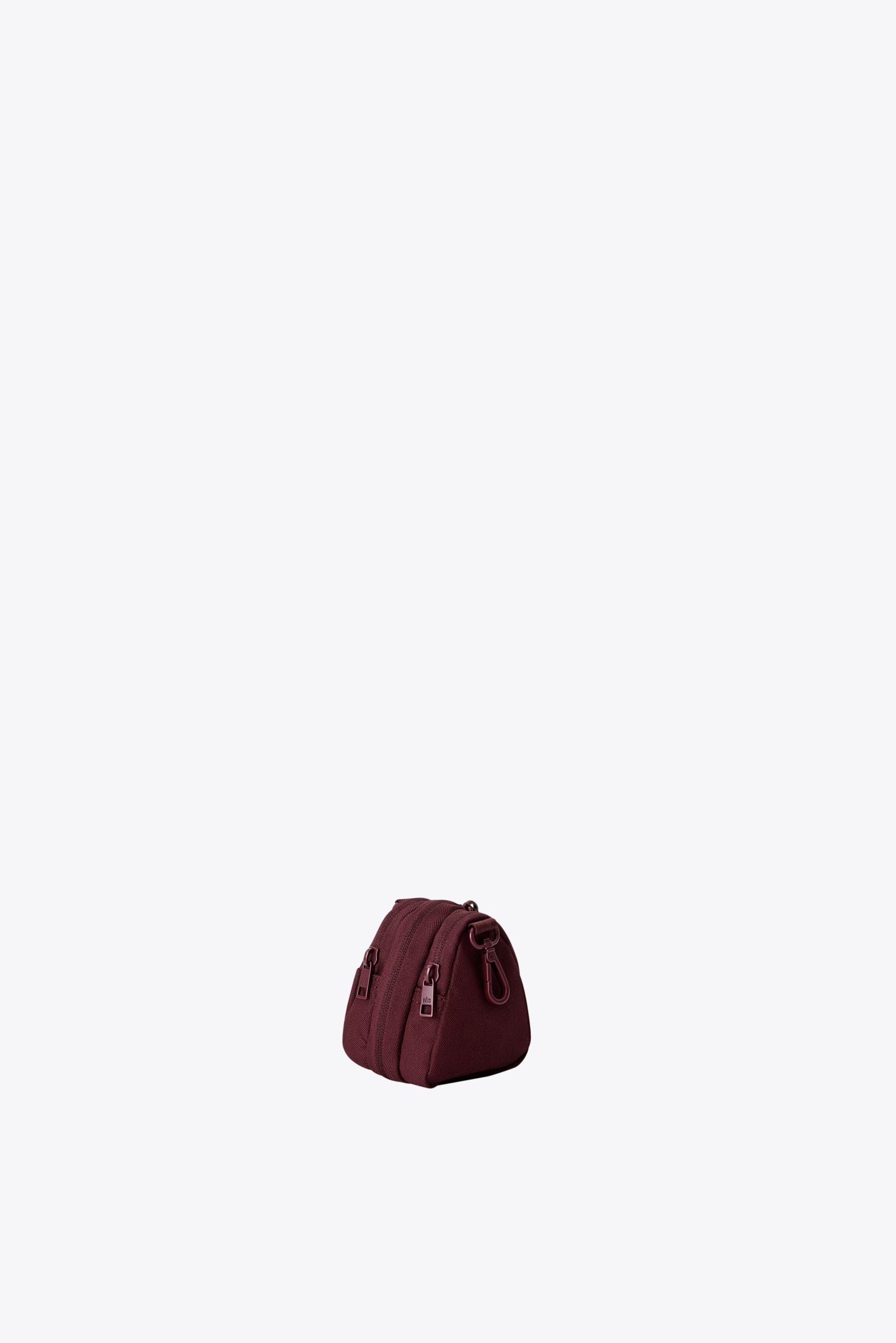 The Expandable Crossbody Charm in Burgundy - Image 4