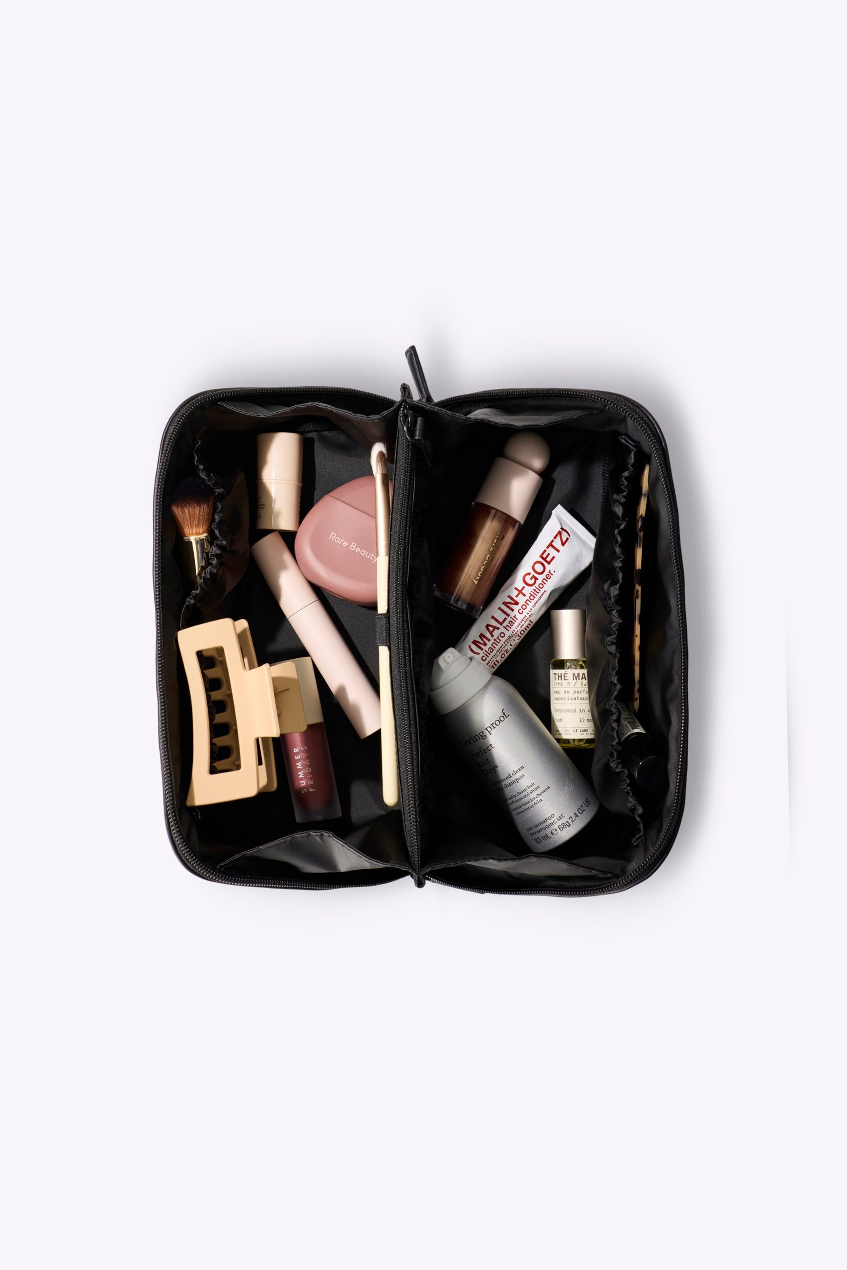 The Essential Toiletry Kit in Black - Image 3