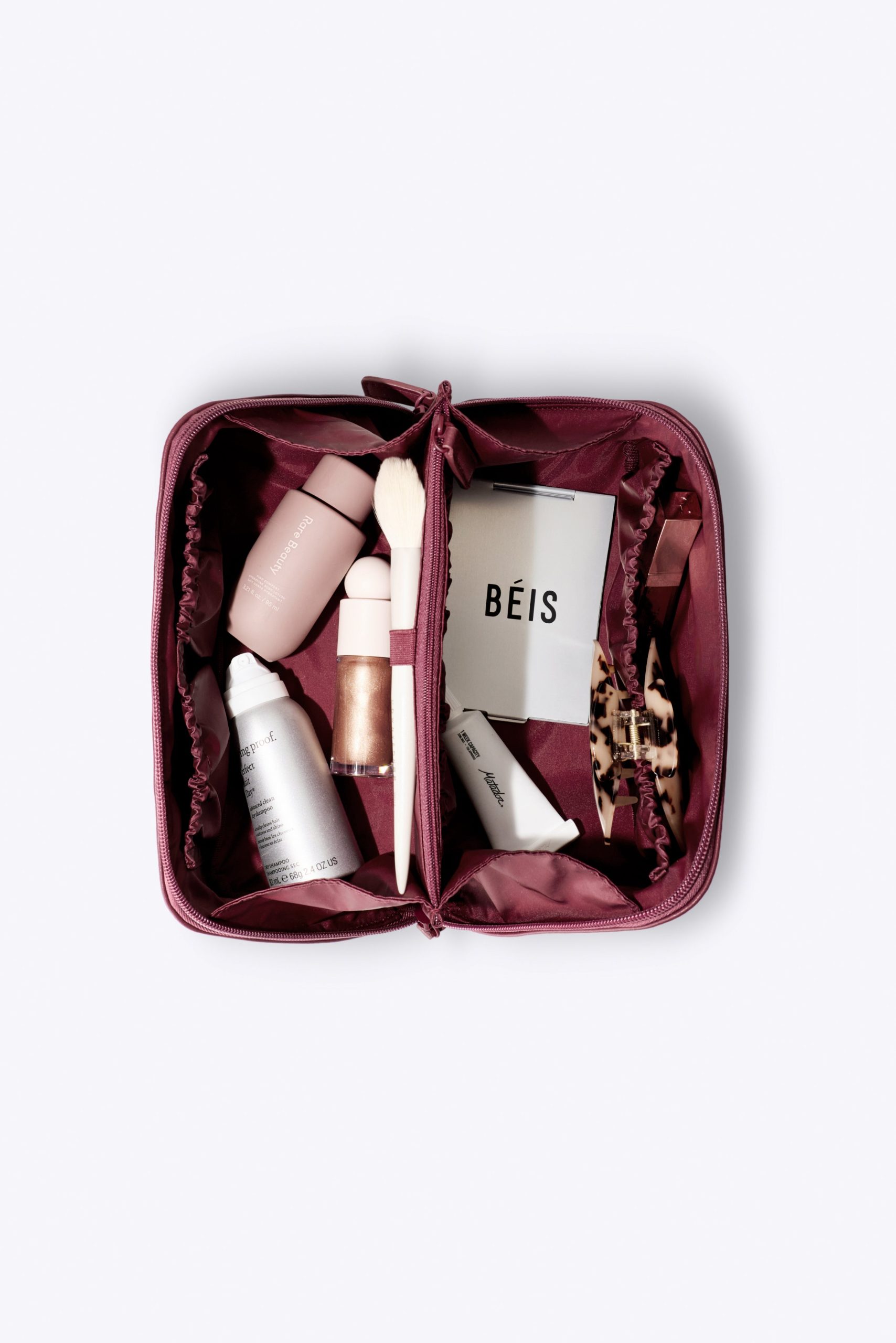 The Essential Toiletry Kit in Burgundy - Image 4