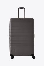 The Large Check-In Roller in Charcoal