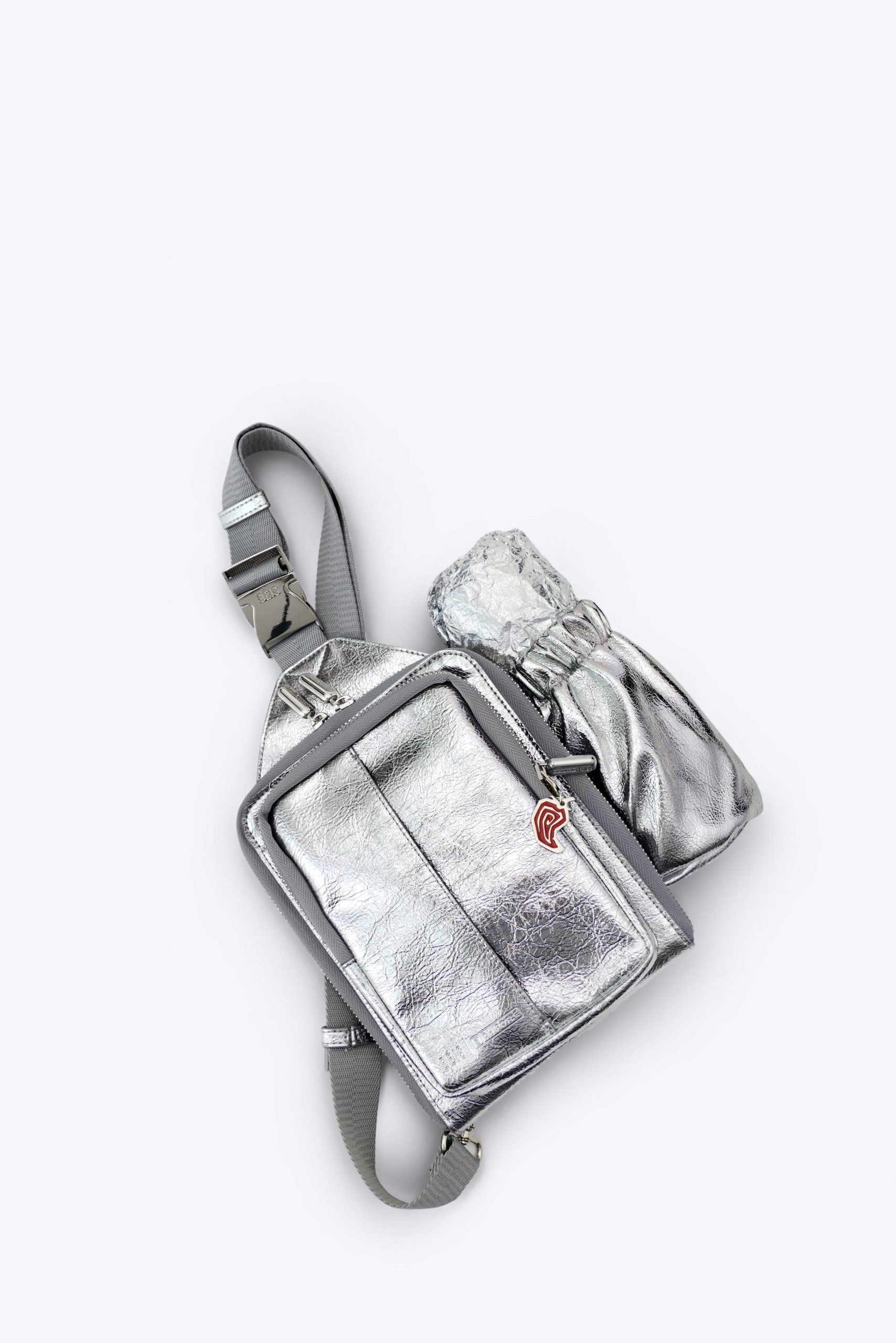 B??IS x Chipotle The Napkin Sling in Foil - Image 5