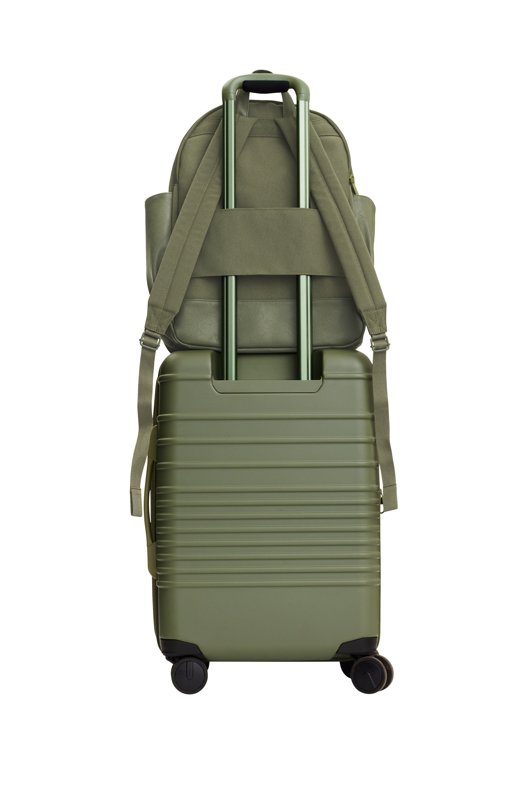 The Travel Backpack in Olive - Image 4