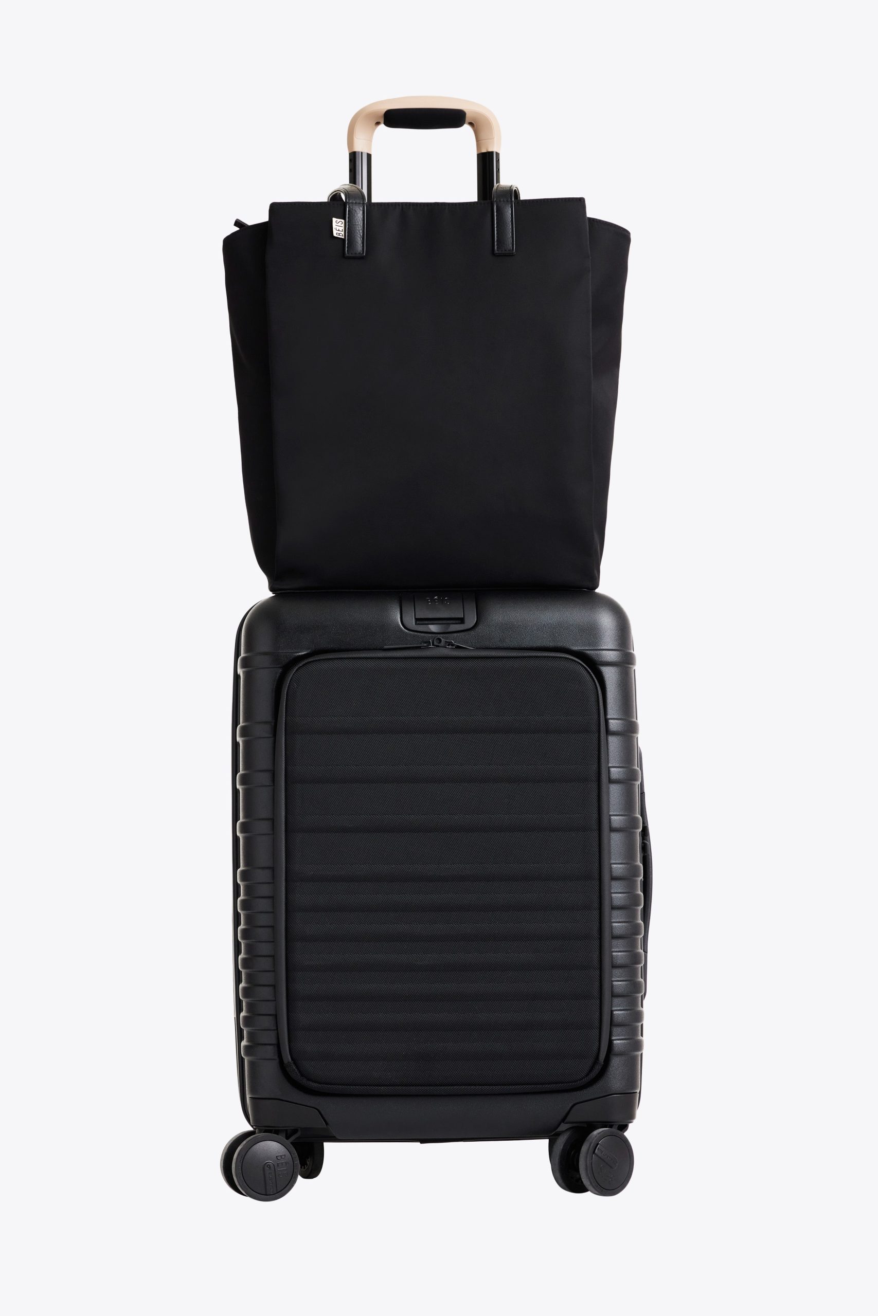 The Commuter Tote in Black - Image 7