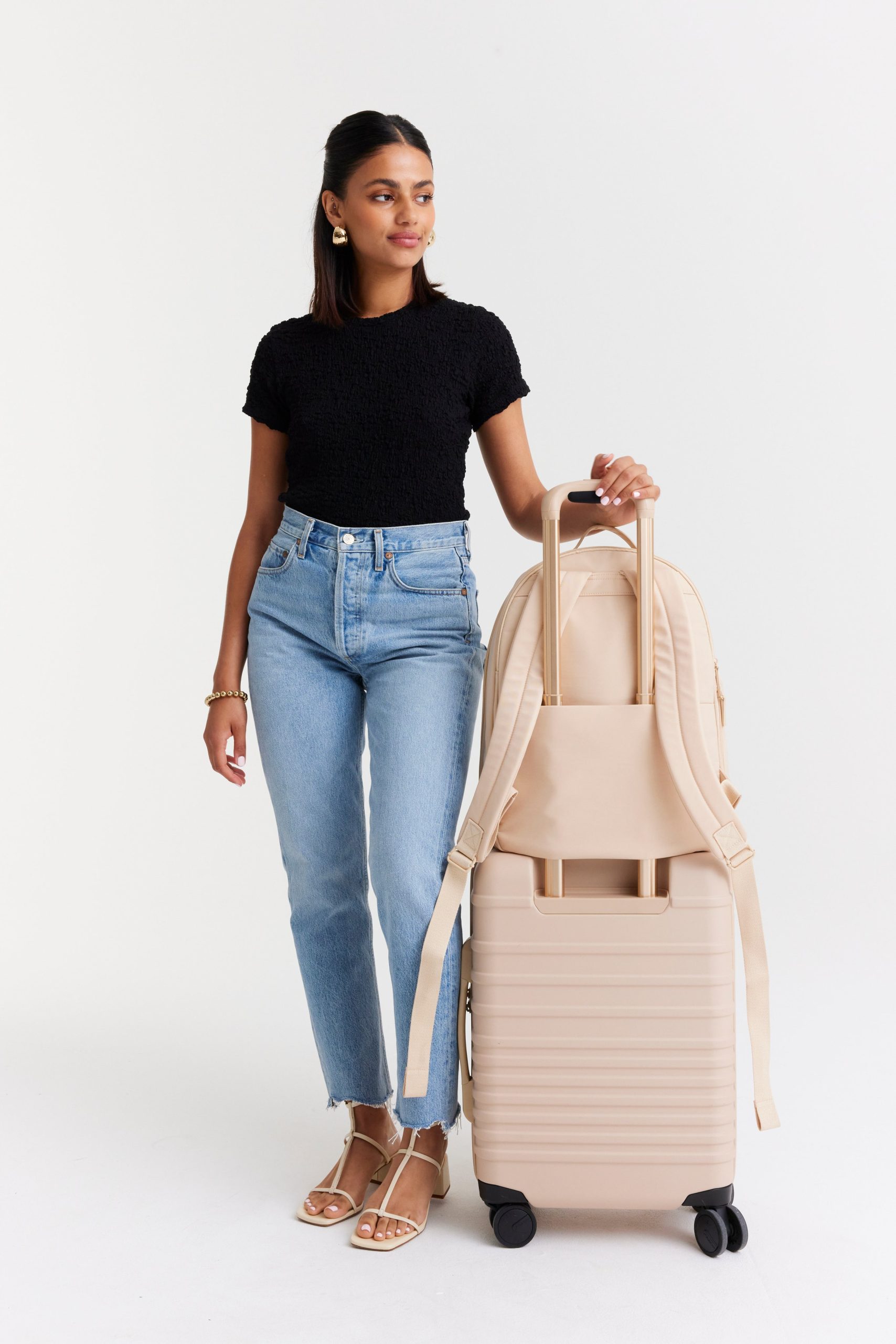 Resale The Commuter Backpack in Beige - Image 4