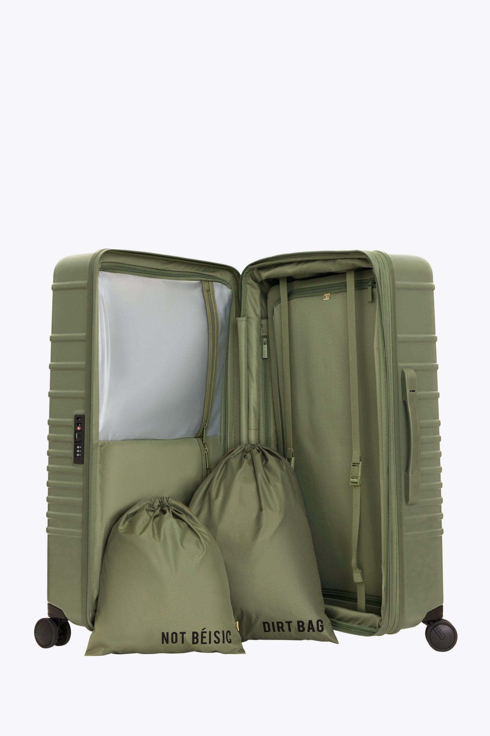 The Large Check-In Roller in Olive - Image 4