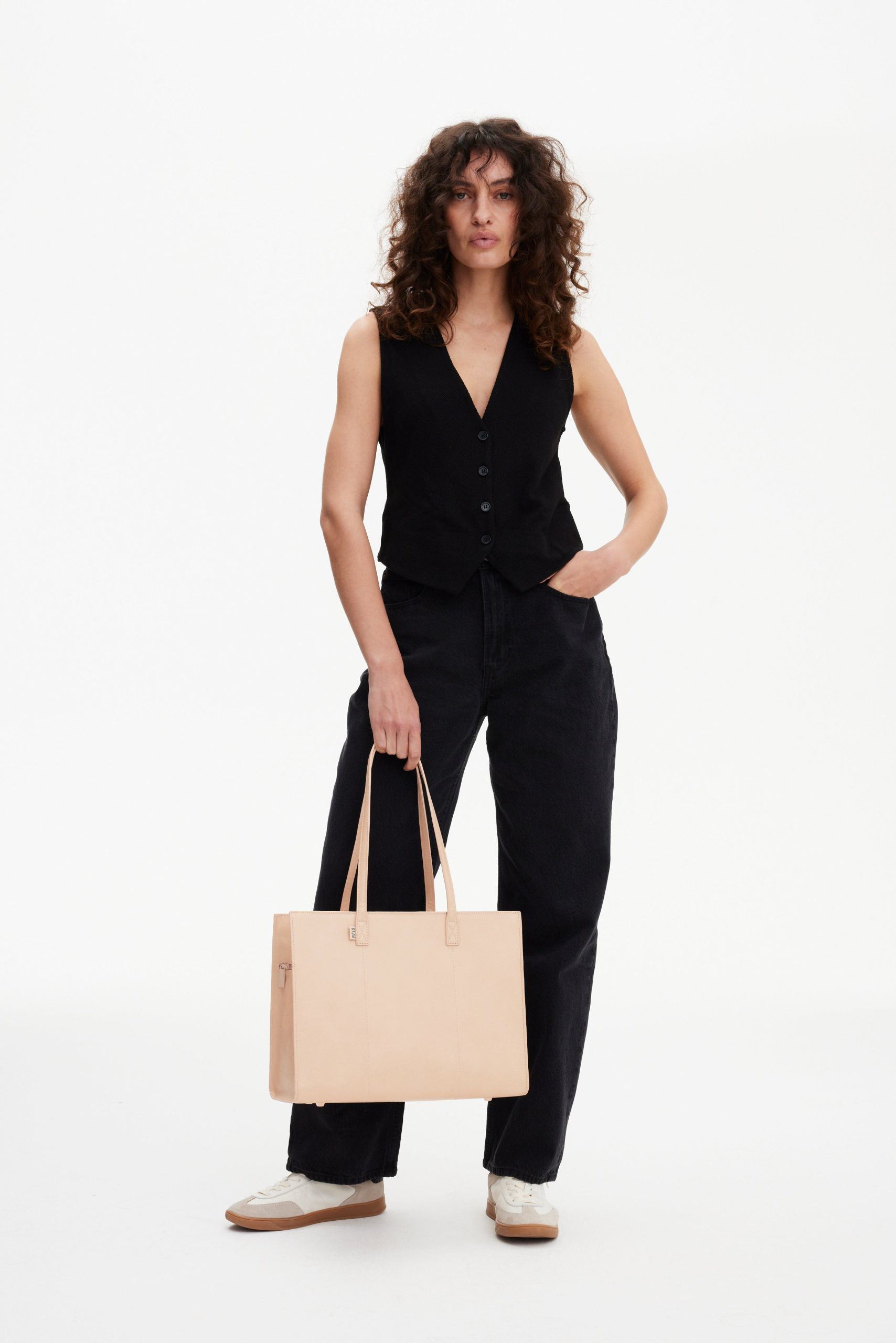 Resale The Work Tote in Beige - Image 5