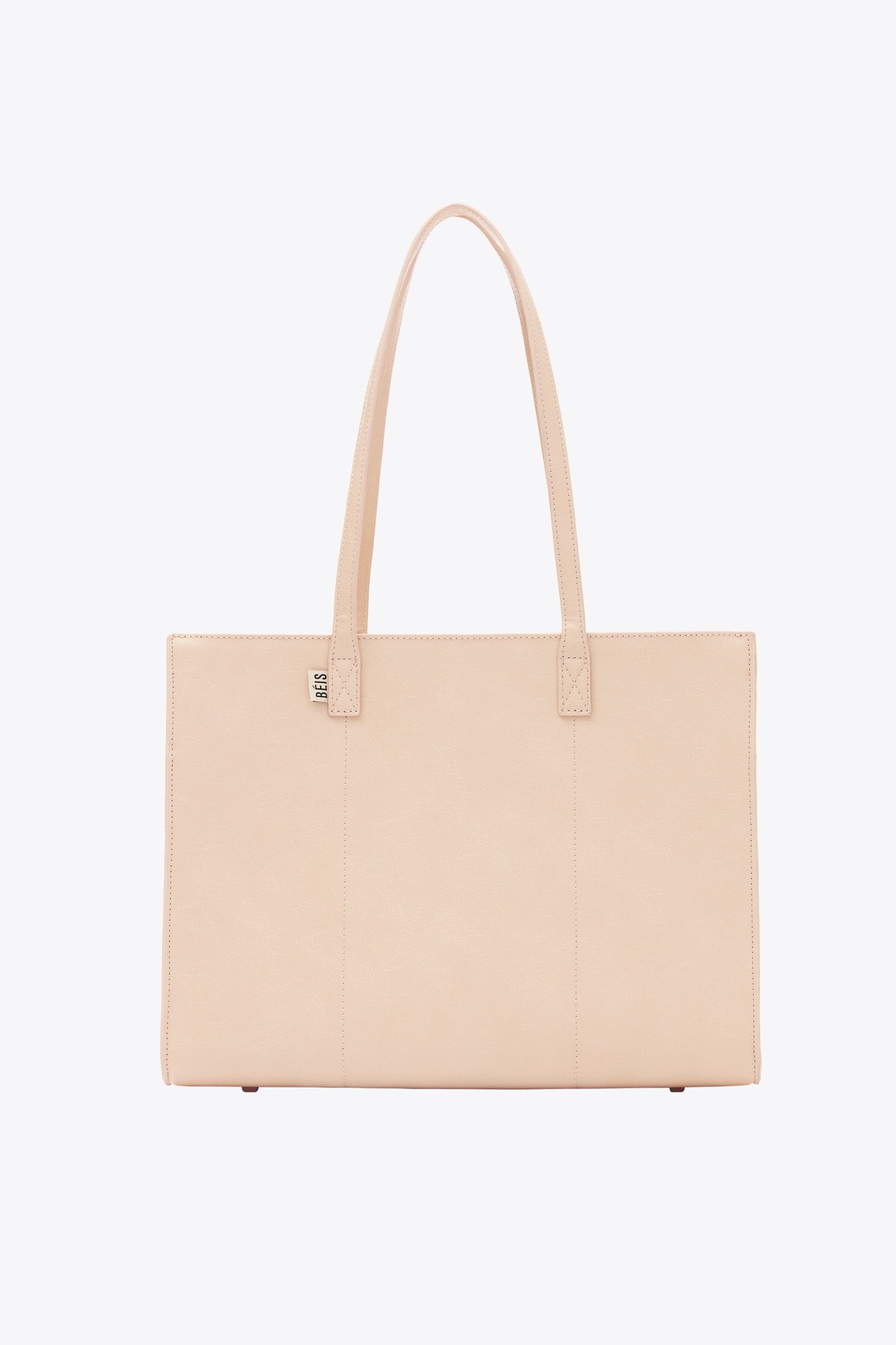 The Work Tote in Beige - Image 14