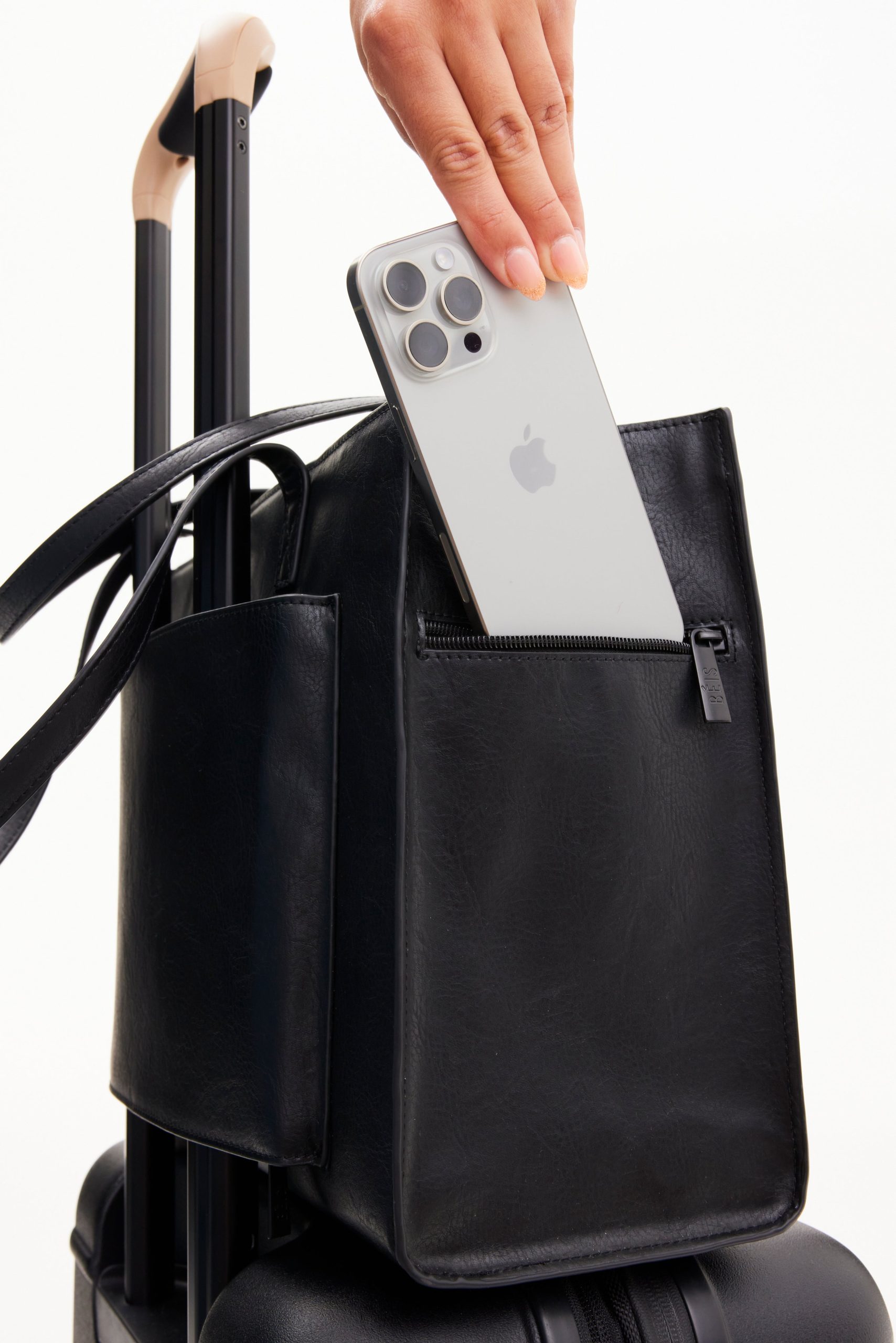 The Work Tote in Black - Image 11