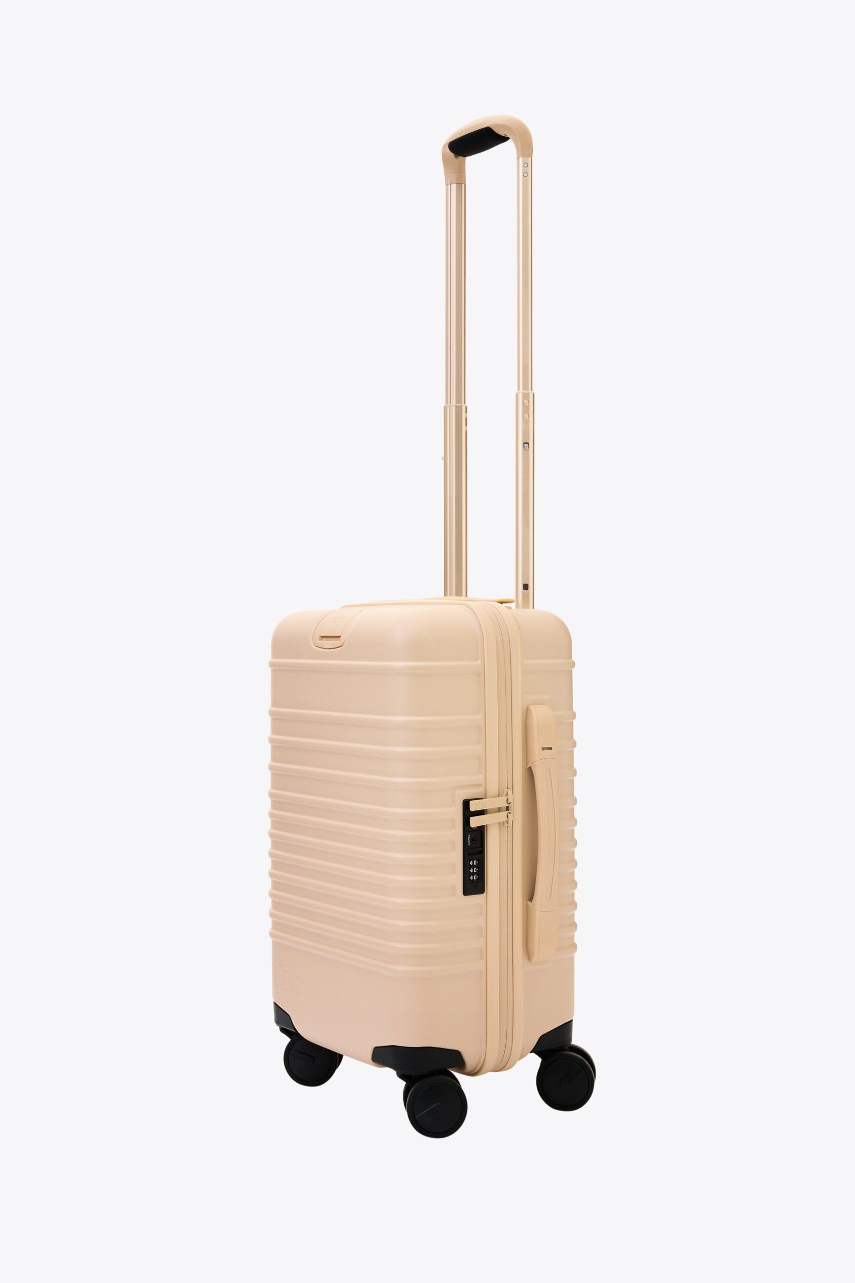 The Small Carry-On Roller in Beige - Image 2