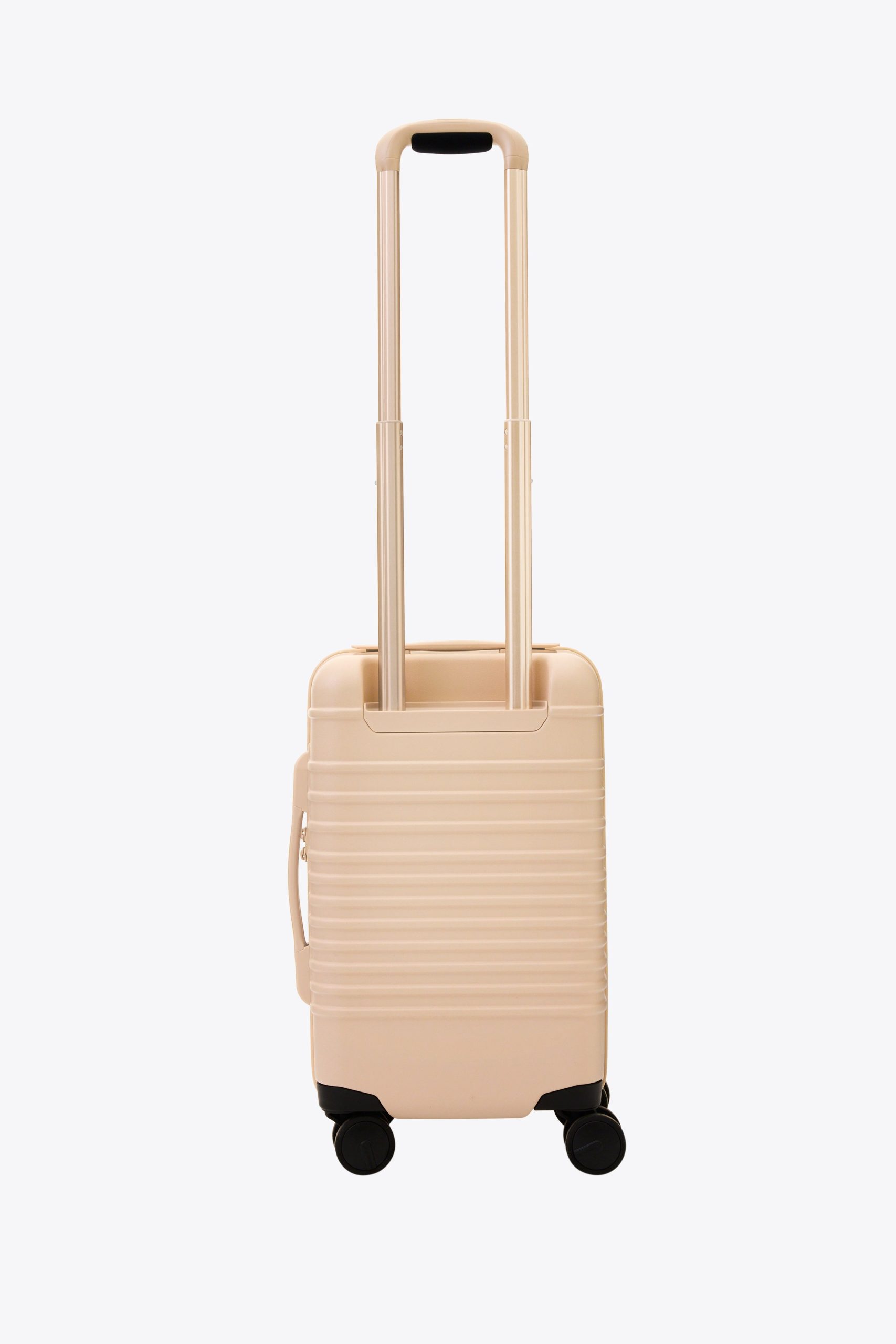The Small Carry-On Roller in Beige - Image 3
