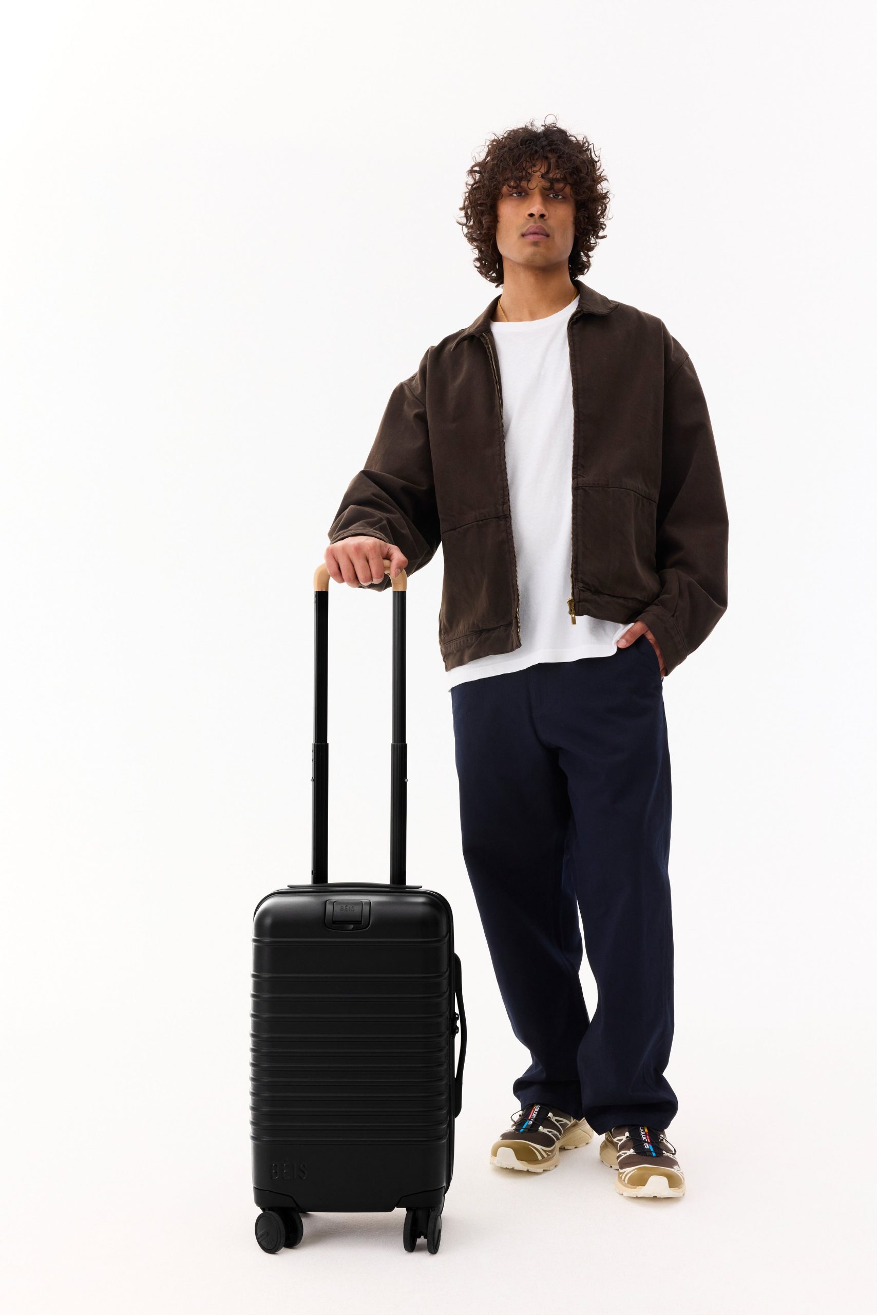 The Small Carry-On Roller in Black - Image 3