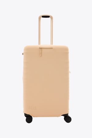 The Medium Check-In Luggage Cover in Beige