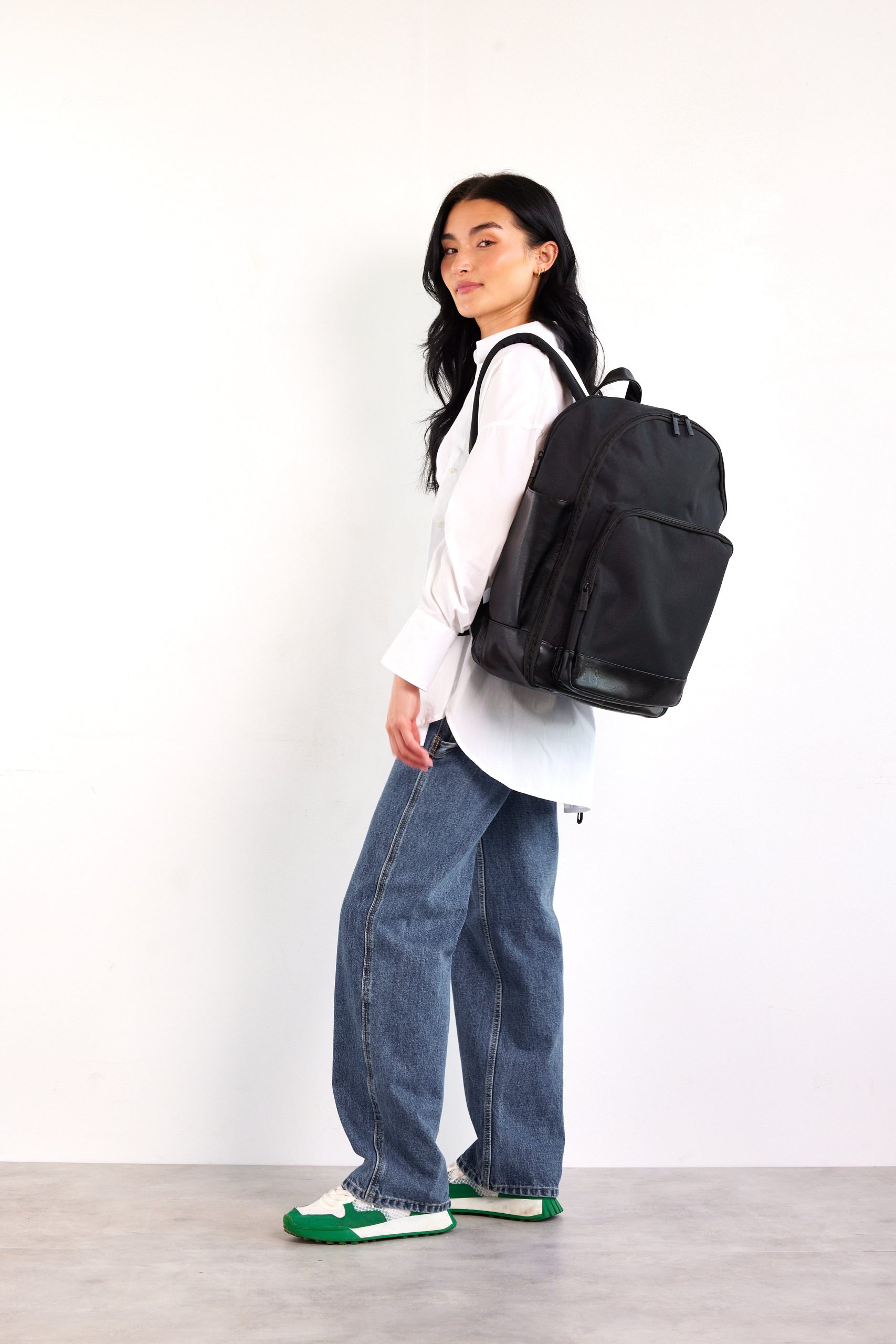 The Travel Backpack in Black - Image 6