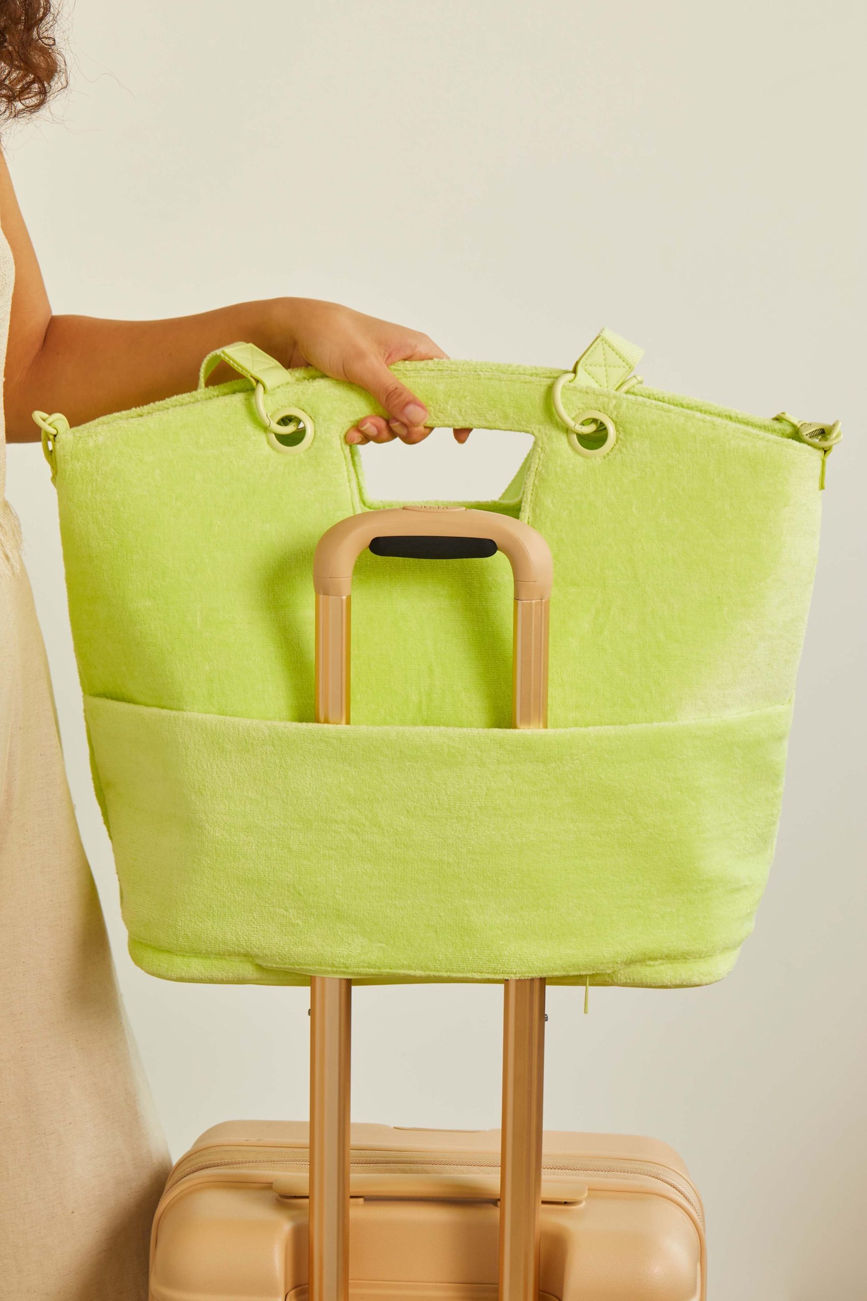 Resale The Terry Tote in Citron - Image 10