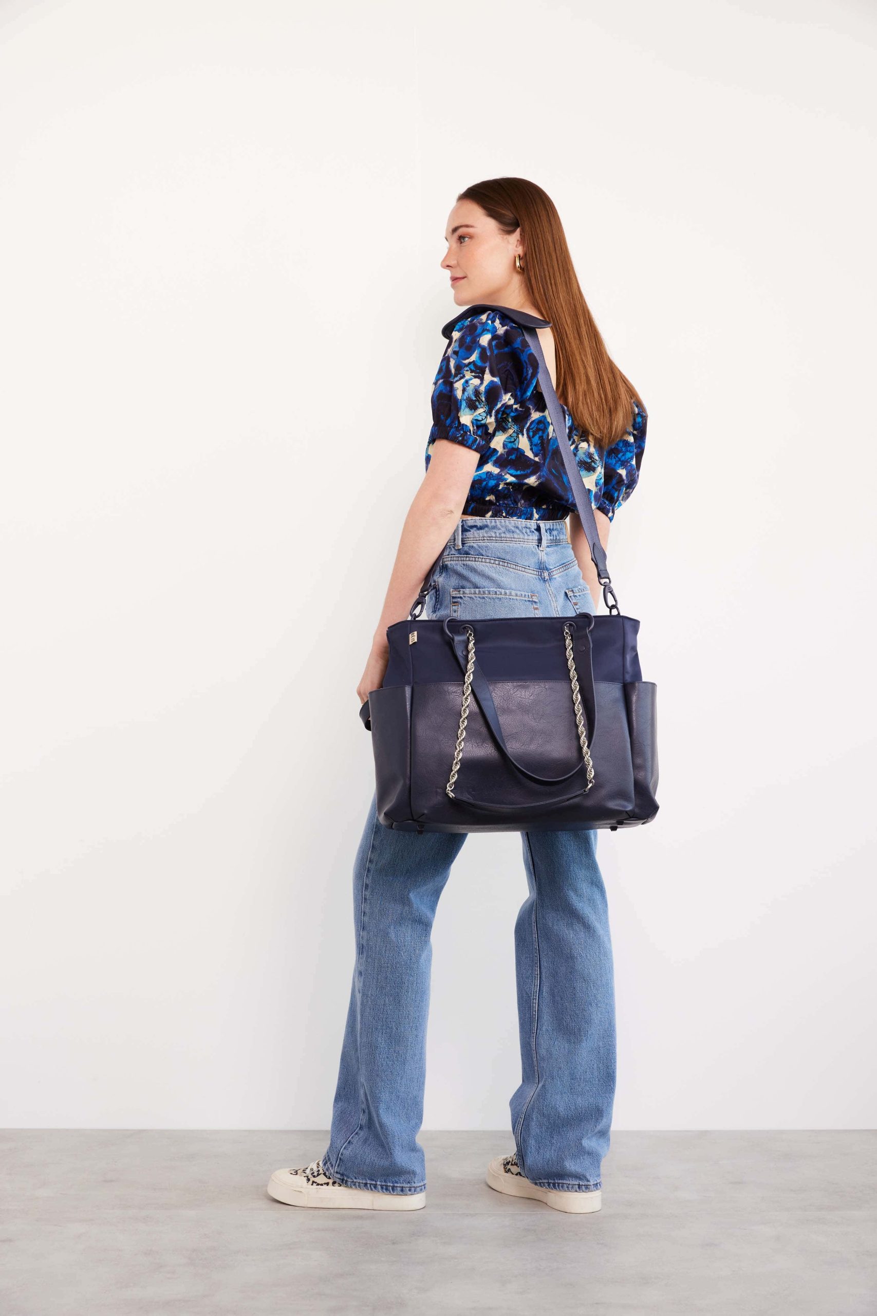 Resale The Diaper Bag in Navy - Image 8
