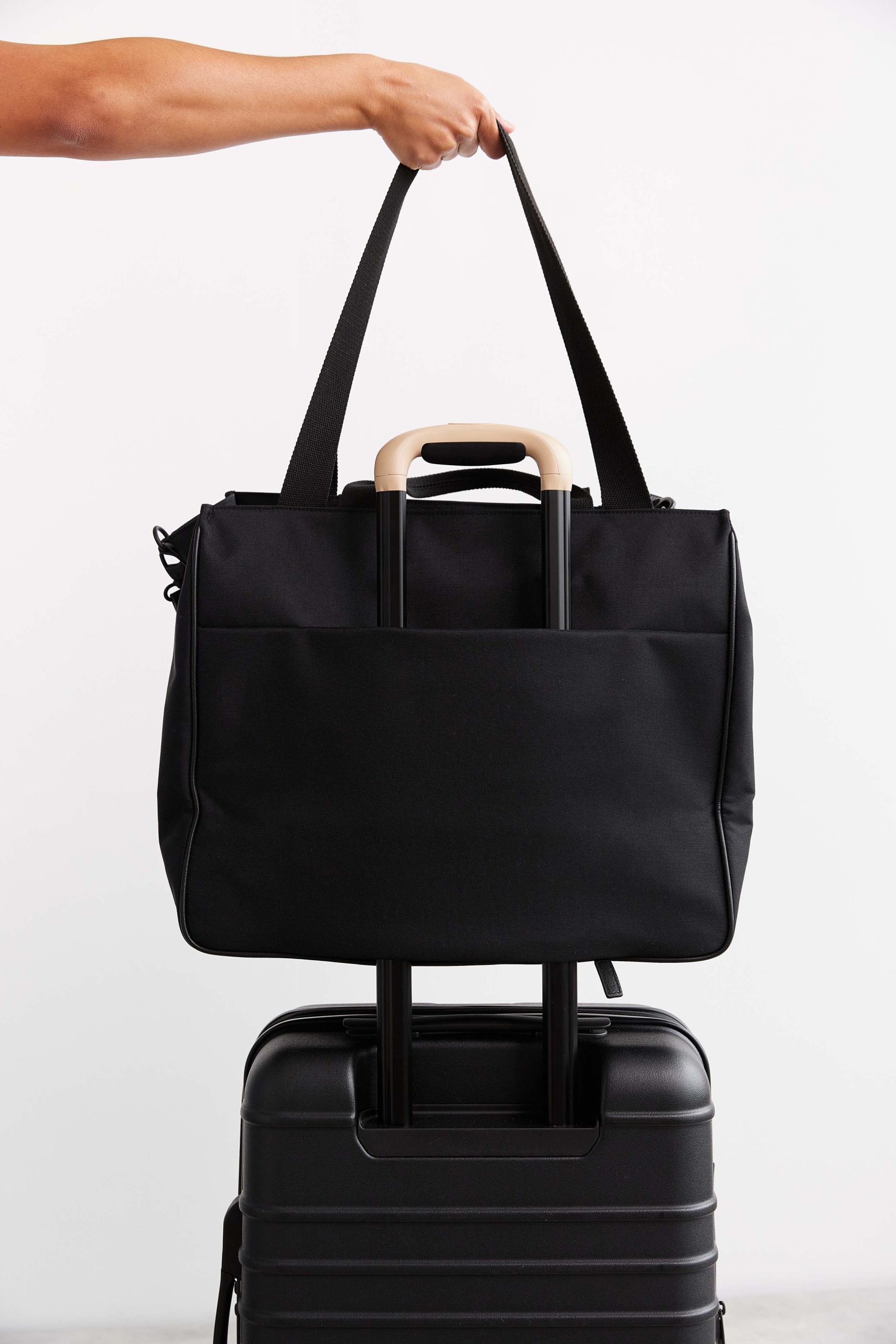 The East To West Tote in Black - Image 3