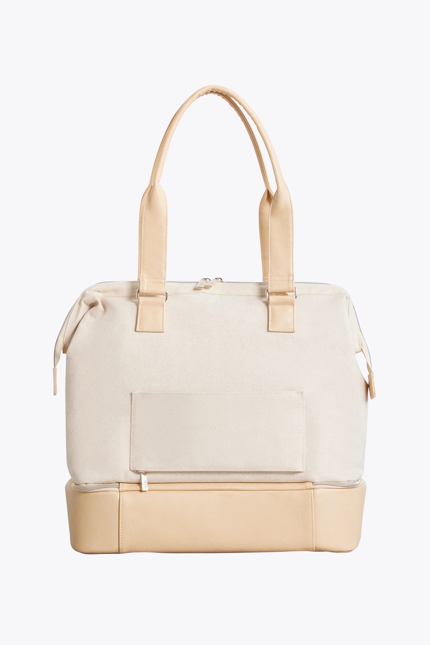 The Mini Weekender in Beige - Image 4