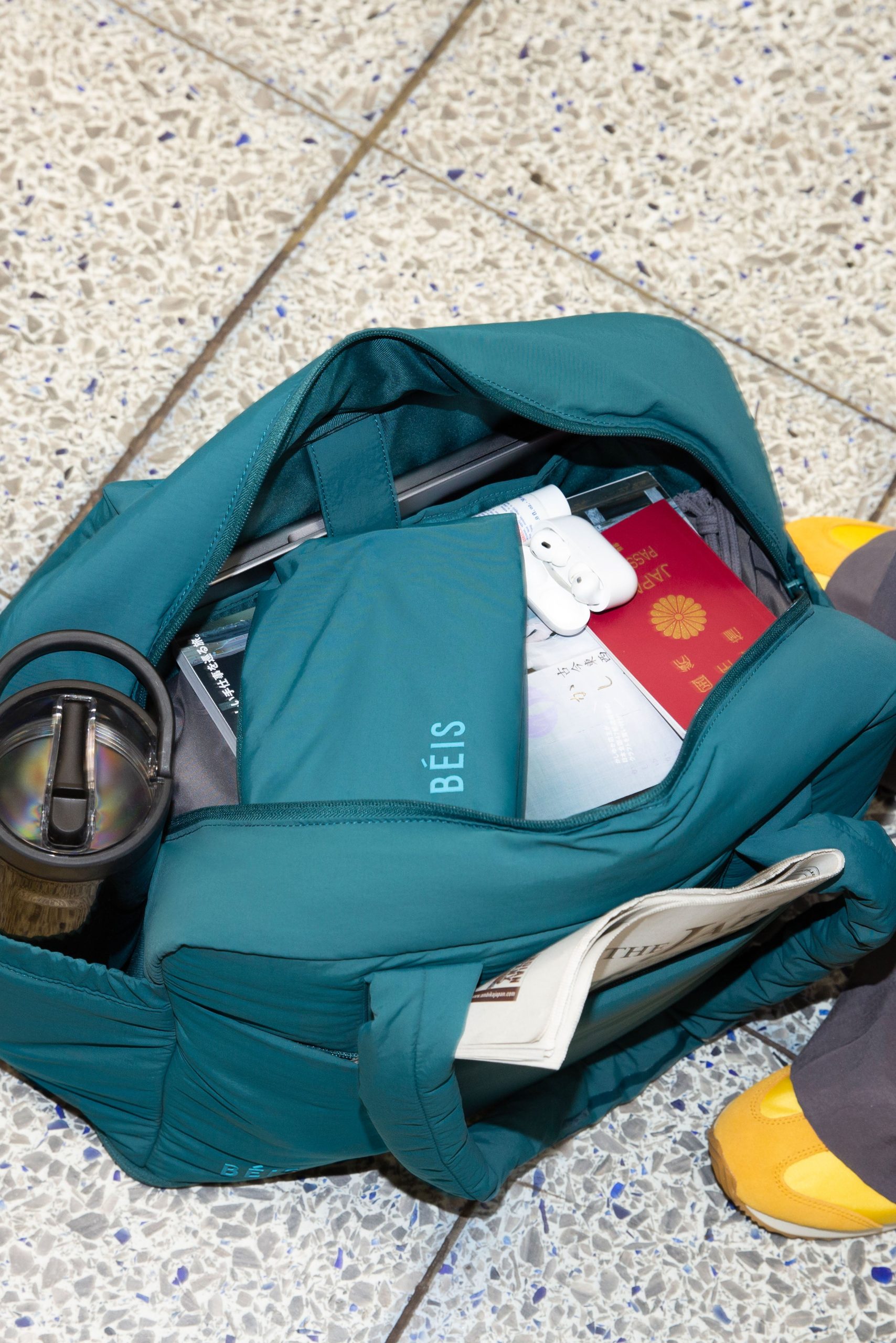 The Air Duffle in Deep Teal - Image 2