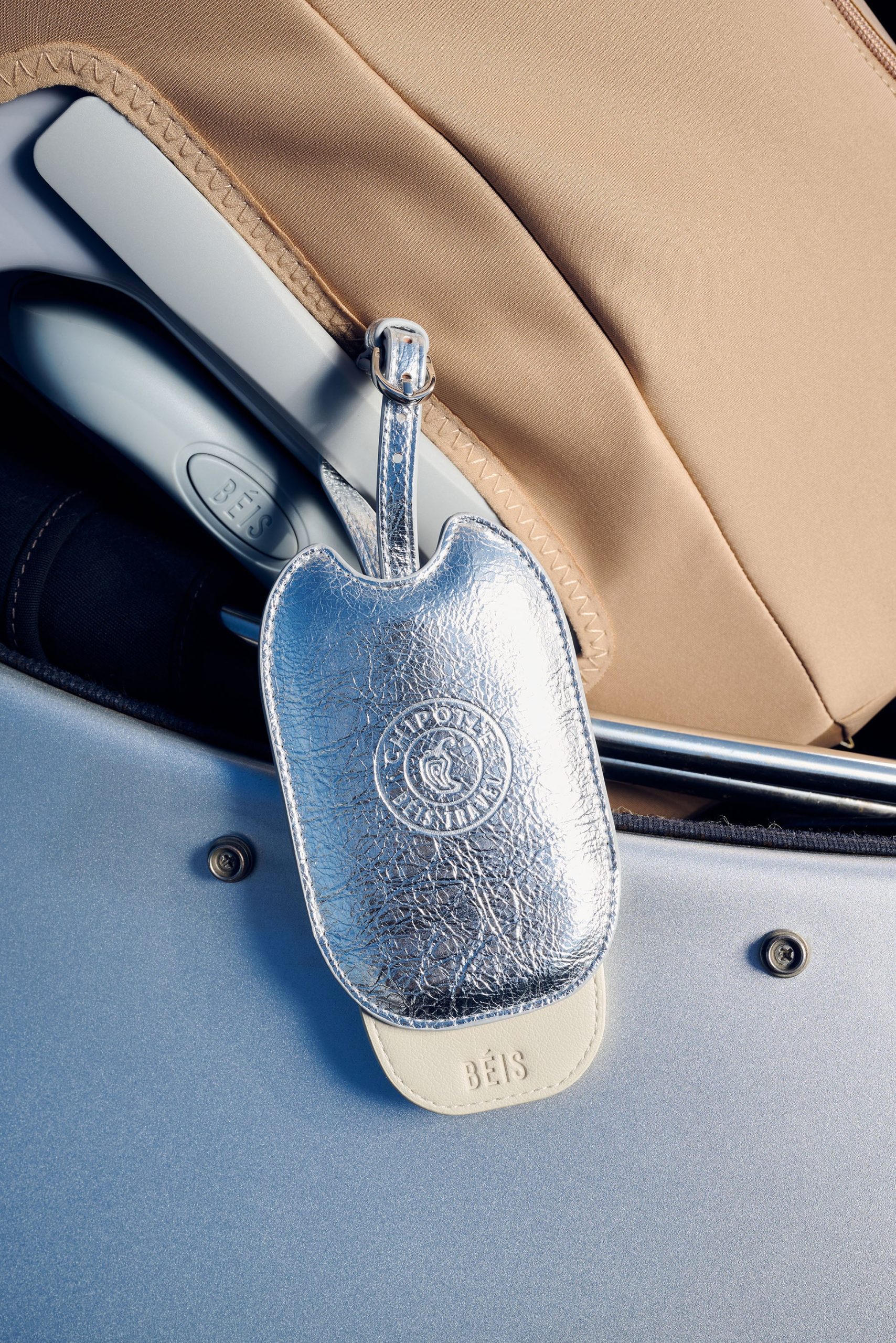 B??IS x Chipotle The Luggage Tag in Foil - Image 2