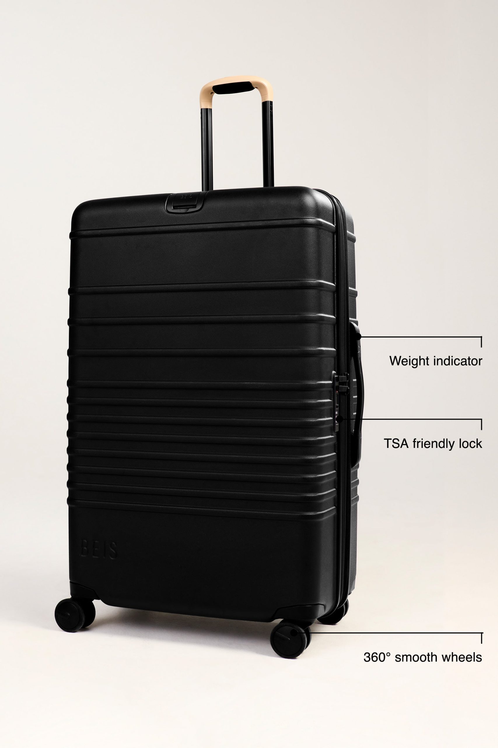 The Large Check-In Roller in Black - Image 2